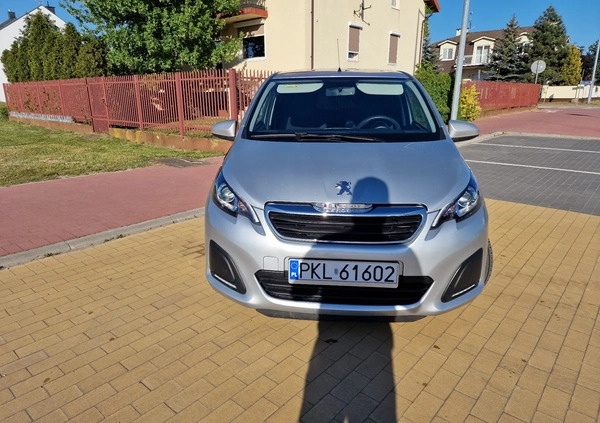Peugeot 108 cena 24900 przebieg: 57088, rok produkcji 2015 z Koło małe 277